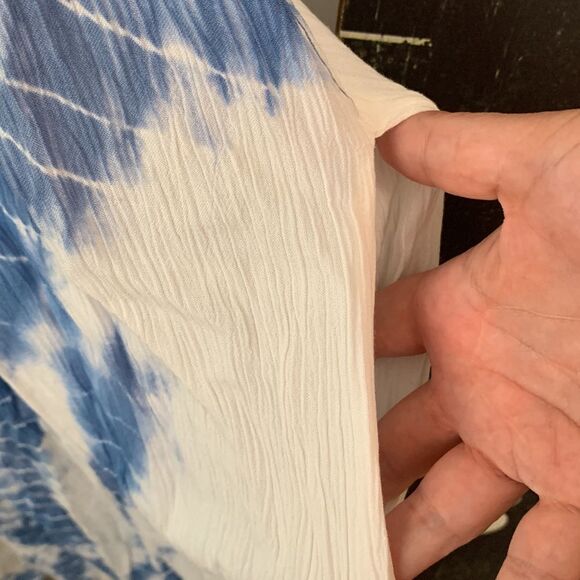 Fashion fuse nwt blue tie dye dress size large - Picture 3 of 7